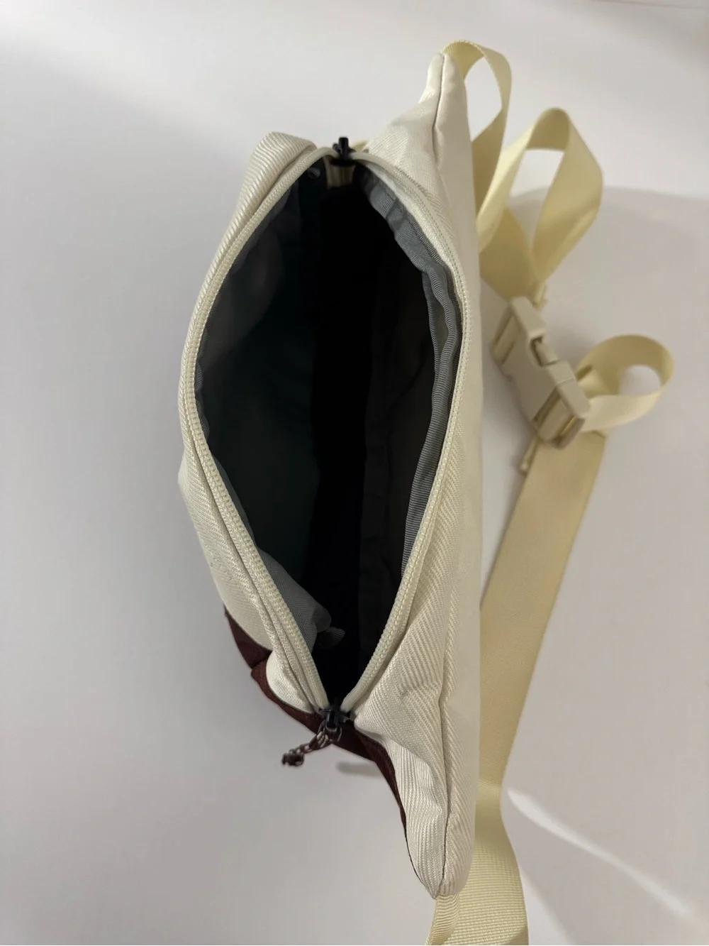The North Face Cream & Brown Crossbody Waist Pack